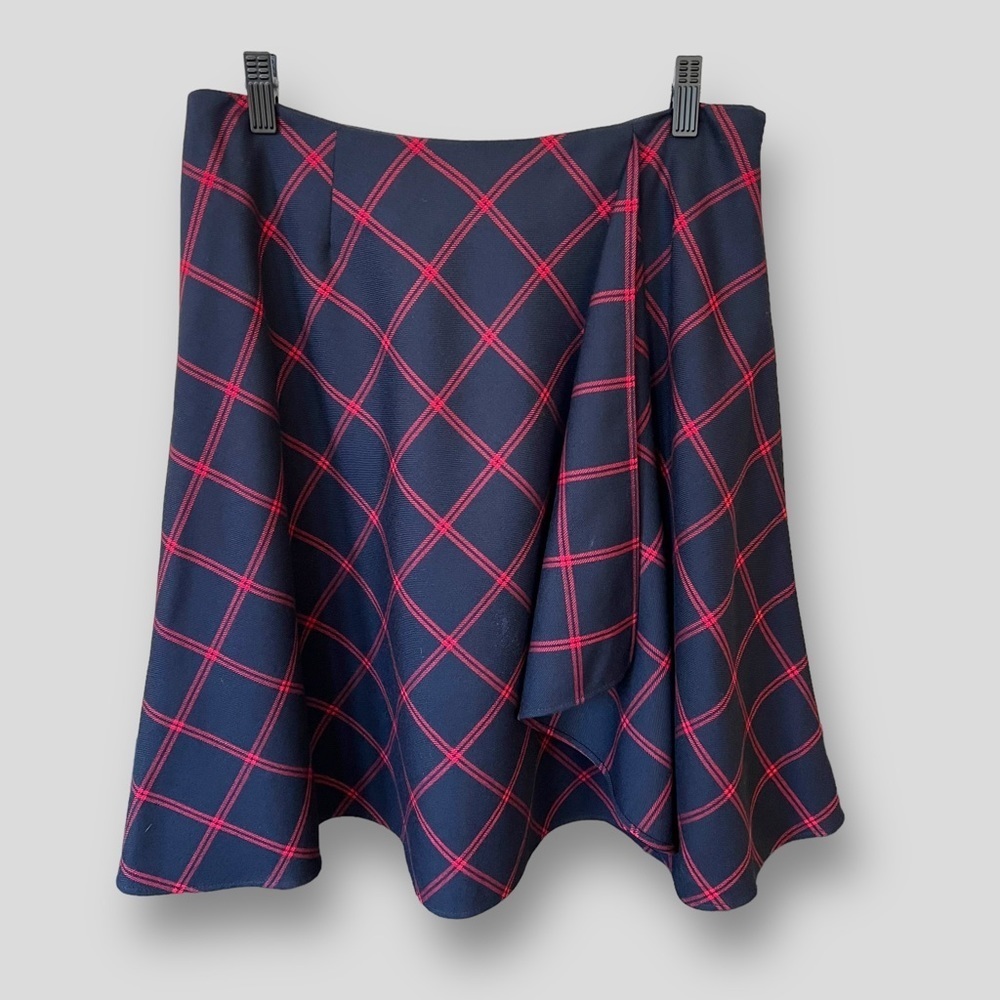 Brooks Brothers Red Fleece Skirt.